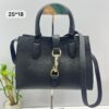 Bolsa Gucci Pequena com fecho Gancho-Preto