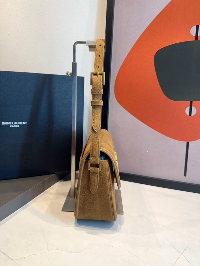 Bolsa YSL Solferino Média Camurça - Imagem 3