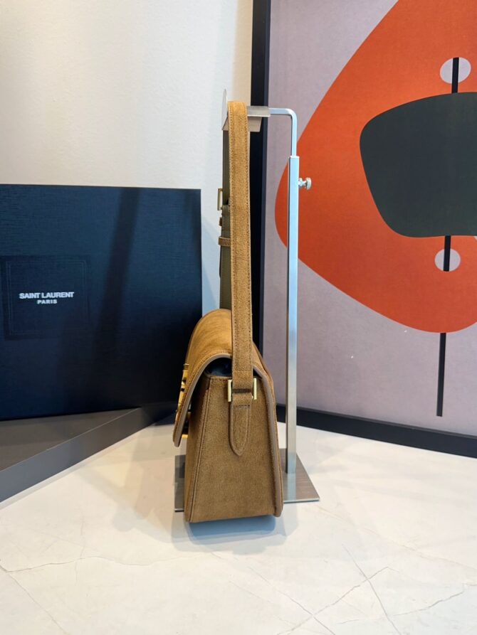 Bolsa YSL Solferino Média Camurça - Imagem 8