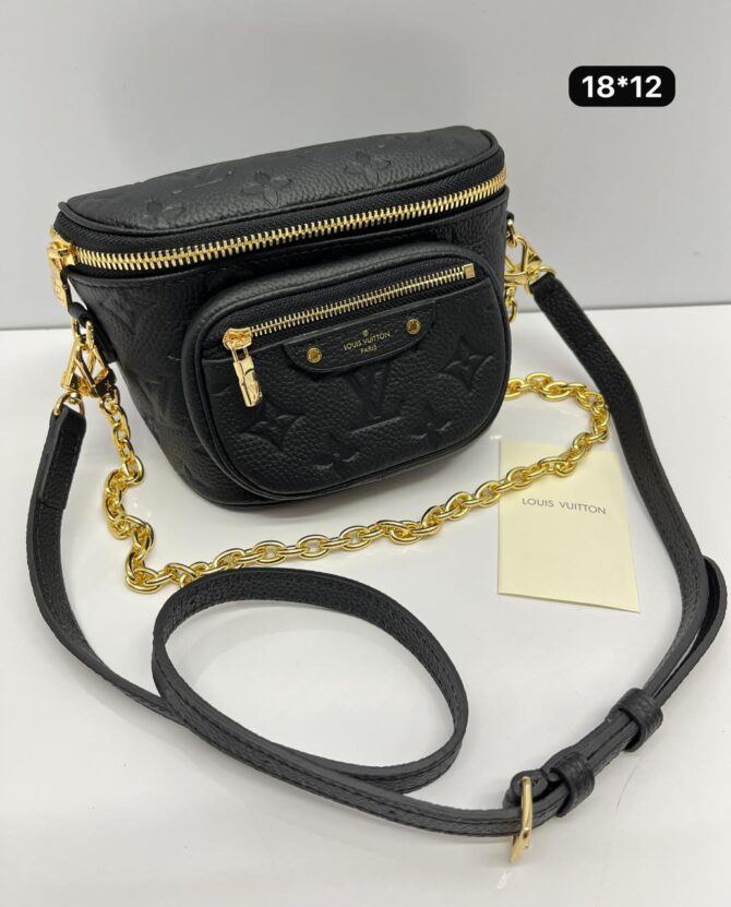 Bolsa LV Bumbag Couro Mini - Imagem 3