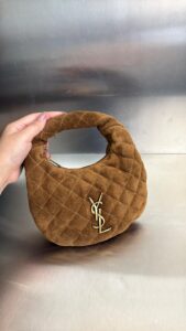 Bolsa Saint Laurent Icarino Mini-Caramelo