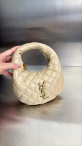 Bolsa Saint Laurent Icarino Mini-Bege