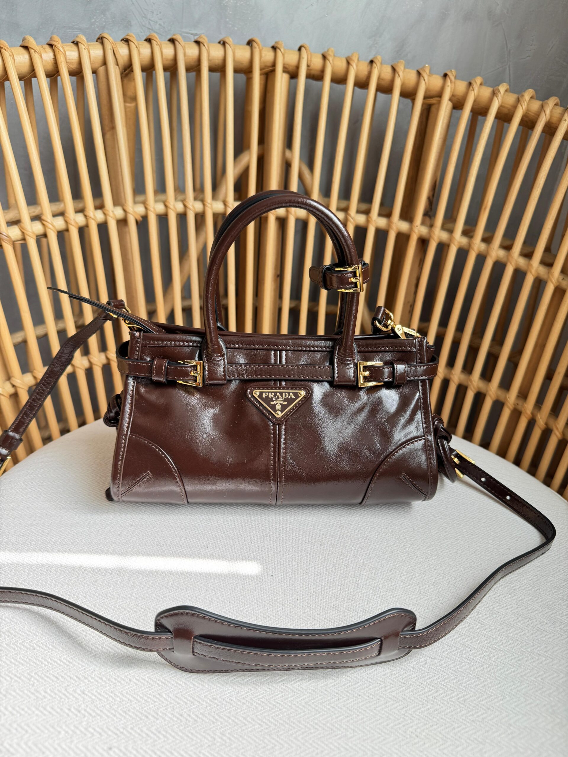 Bolsa Prada Bonnie Pequena - Imagem 14