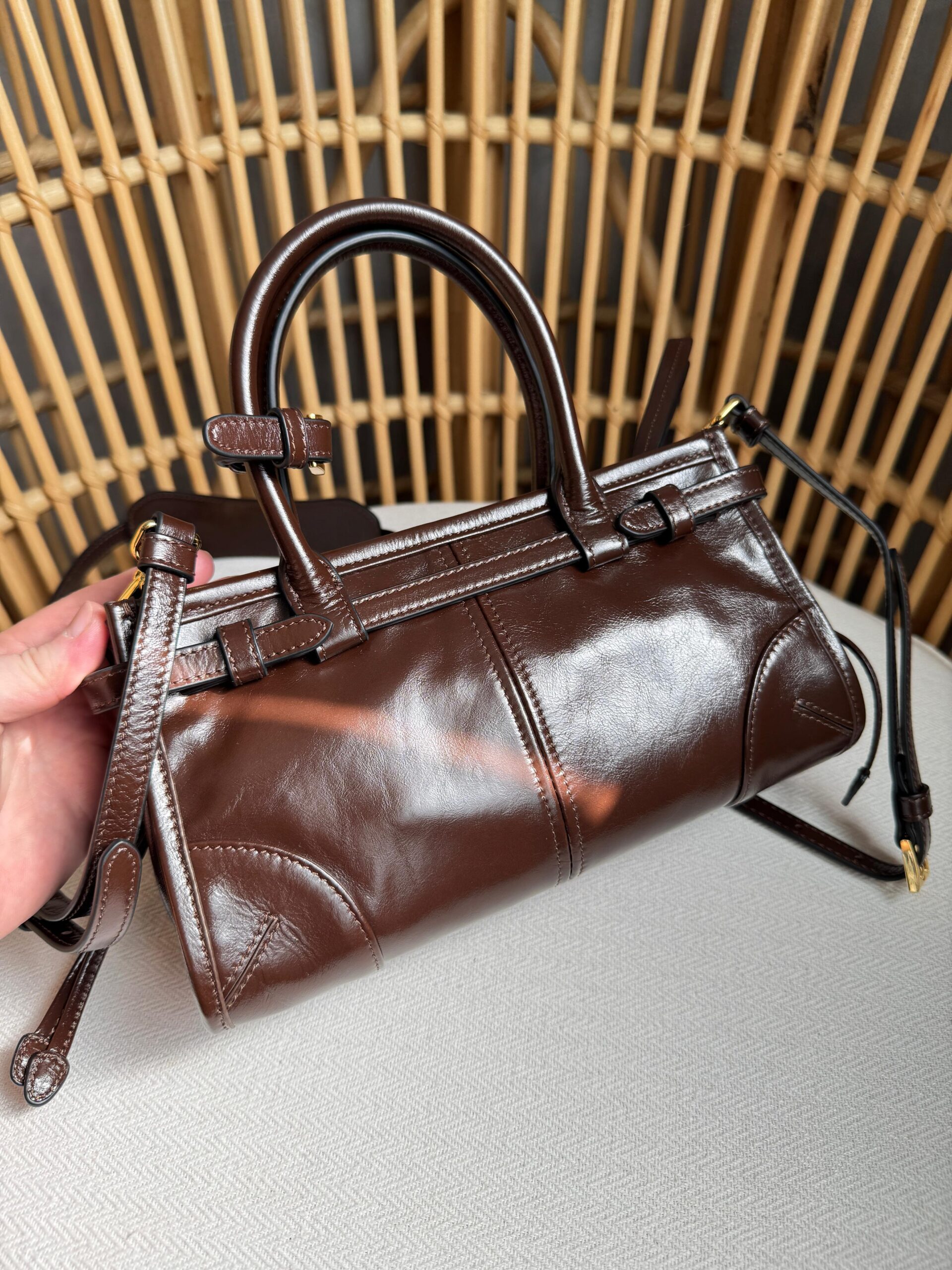 Bolsa Prada Bonnie Pequena - Imagem 15