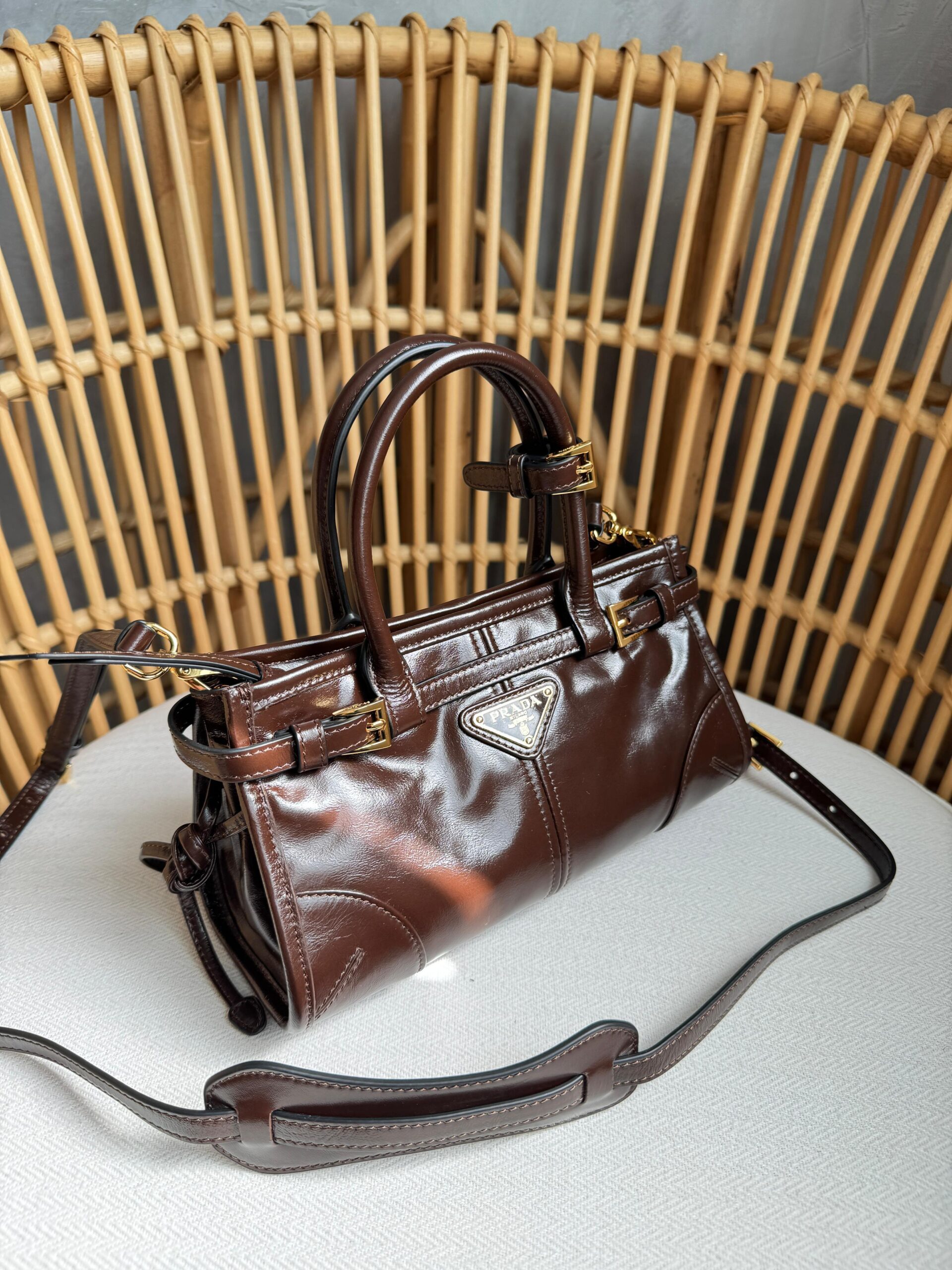 Bolsa Prada Bonnie Pequena - Imagem 18