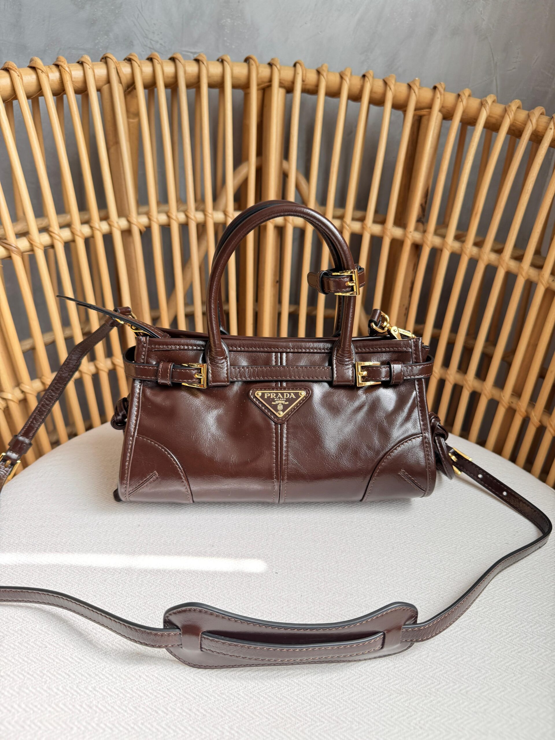 Bolsa Prada Bonnie Pequena - Imagem 20