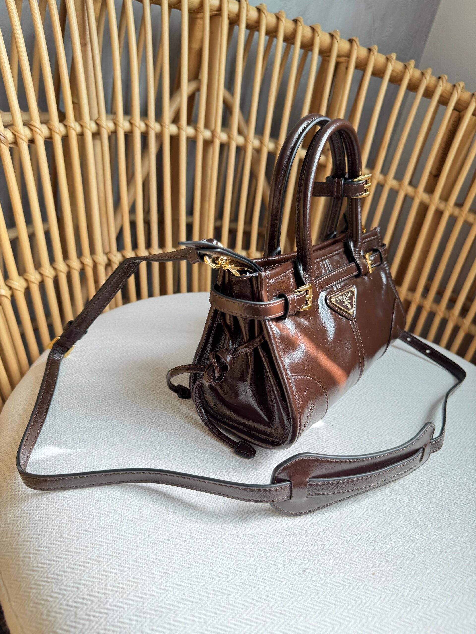 Bolsa Prada Bonnie Pequena - Imagem 21