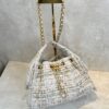 Bolsa Chanel 25 Pequena Tweed