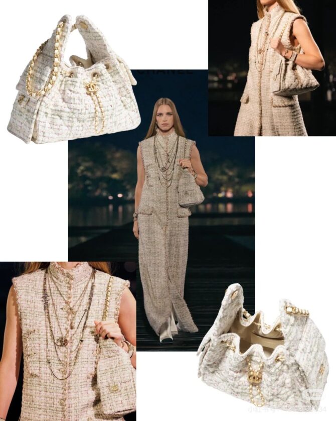 Bolsa Chanel 25 Pequena Tweed - Imagem 2