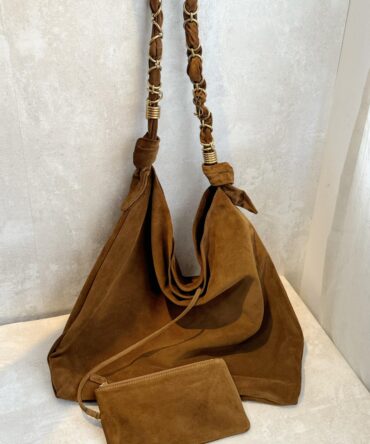 Bolsa YSL Amalia Em Camurça