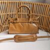 Bolsa Prada Bonnie Pequena-Caramelo
