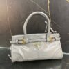 Bolsa Prada Bonnie Pequena-Cinza