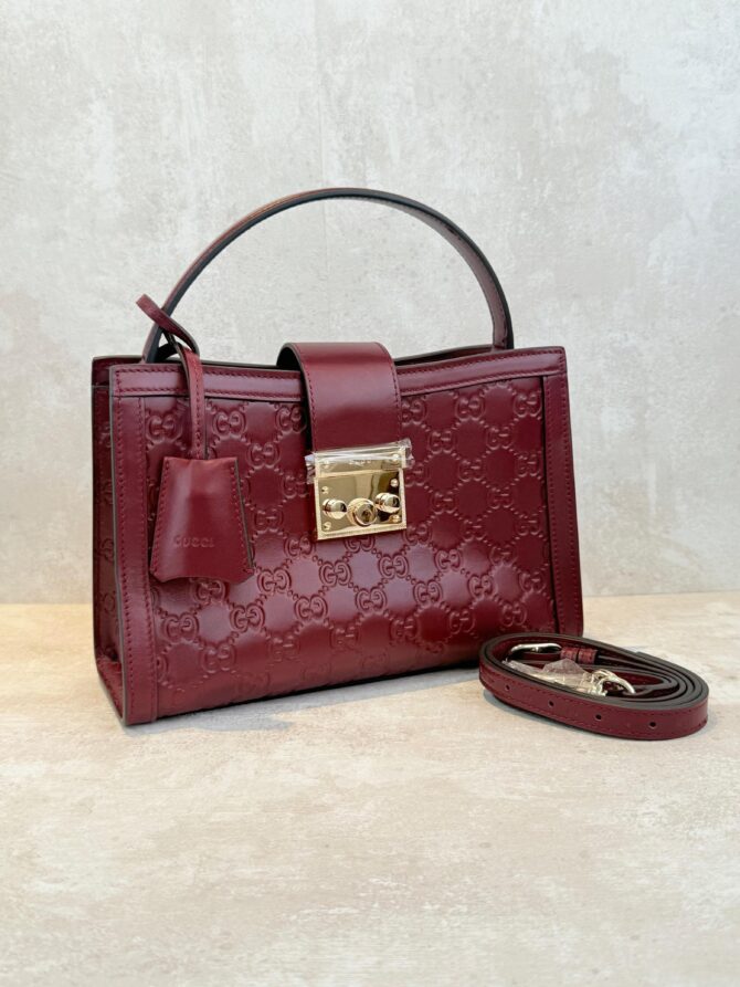 Bolsa Gucci Tiracolo Padlock Média e Cadeado - Imagem 5