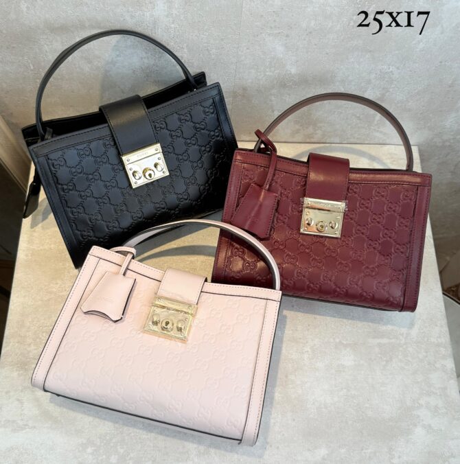Bolsa Gucci Tiracolo Padlock Média e Cadeado