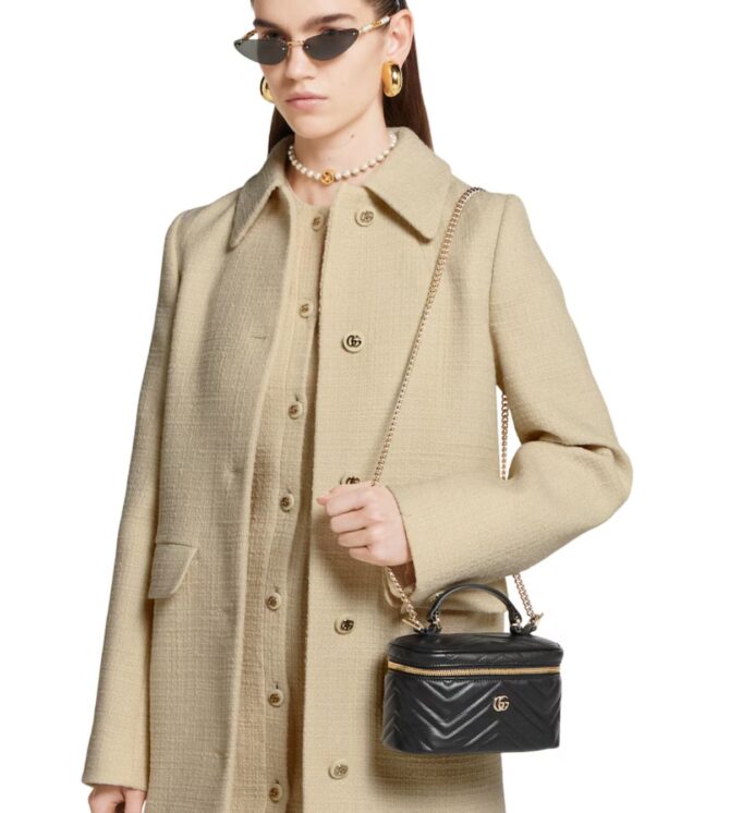 Bolsa Gucci Maquiagem Marmont Mini - Imagem 2