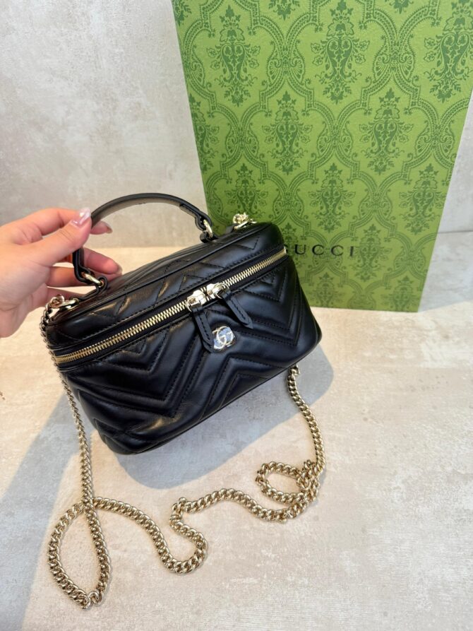 Bolsa Gucci Maquiagem Marmont Mini - Imagem 3
