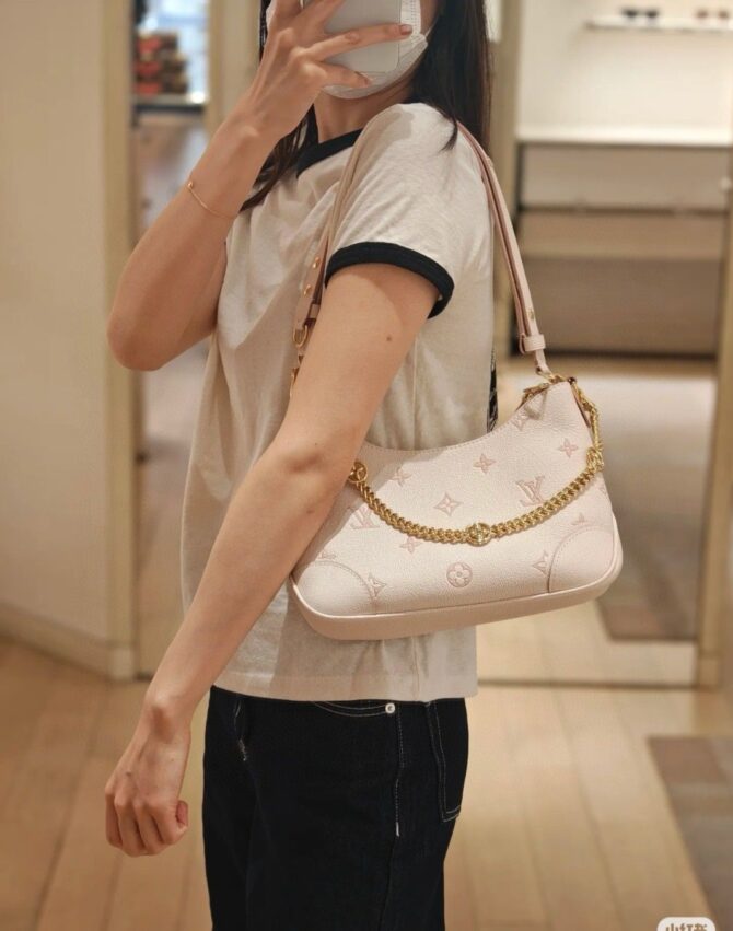 Bolsa LV Boulogne Bicolor - Imagem 4