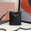 Bolsa Miu Miu Necessaire Em Couro Napa -Preto