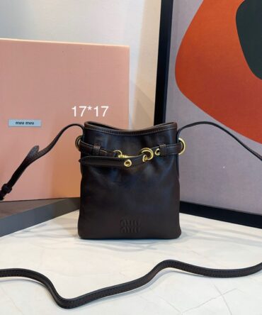 Bolsa Miu Miu Necessaire Em Couro Napa