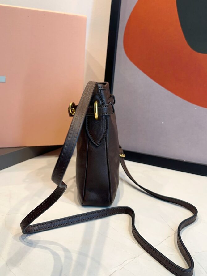 Bolsa Miu Miu Necessaire Em Couro Napa - Imagem 13