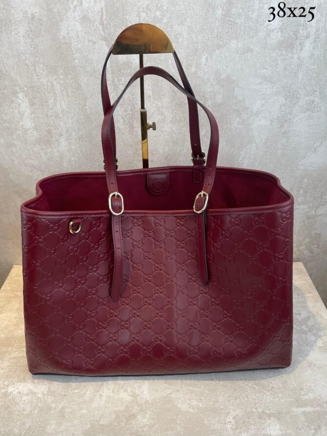 Bolsa Gucci Emblen GG Couro