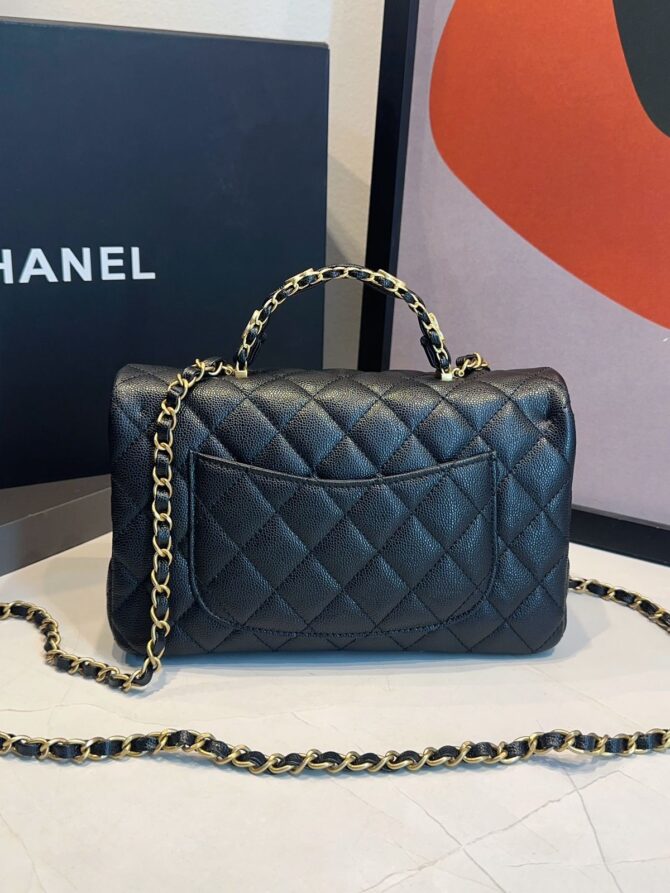 Bolsa Chanel Pequena Com Aba - Imagem 3