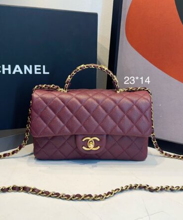 Bolsa Chanel Pequena Com Aba