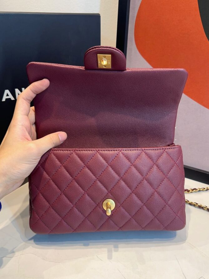 Bolsa Chanel Pequena Com Aba - Imagem 27