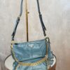 Bolsa Prada Re-Edition Média -Azul