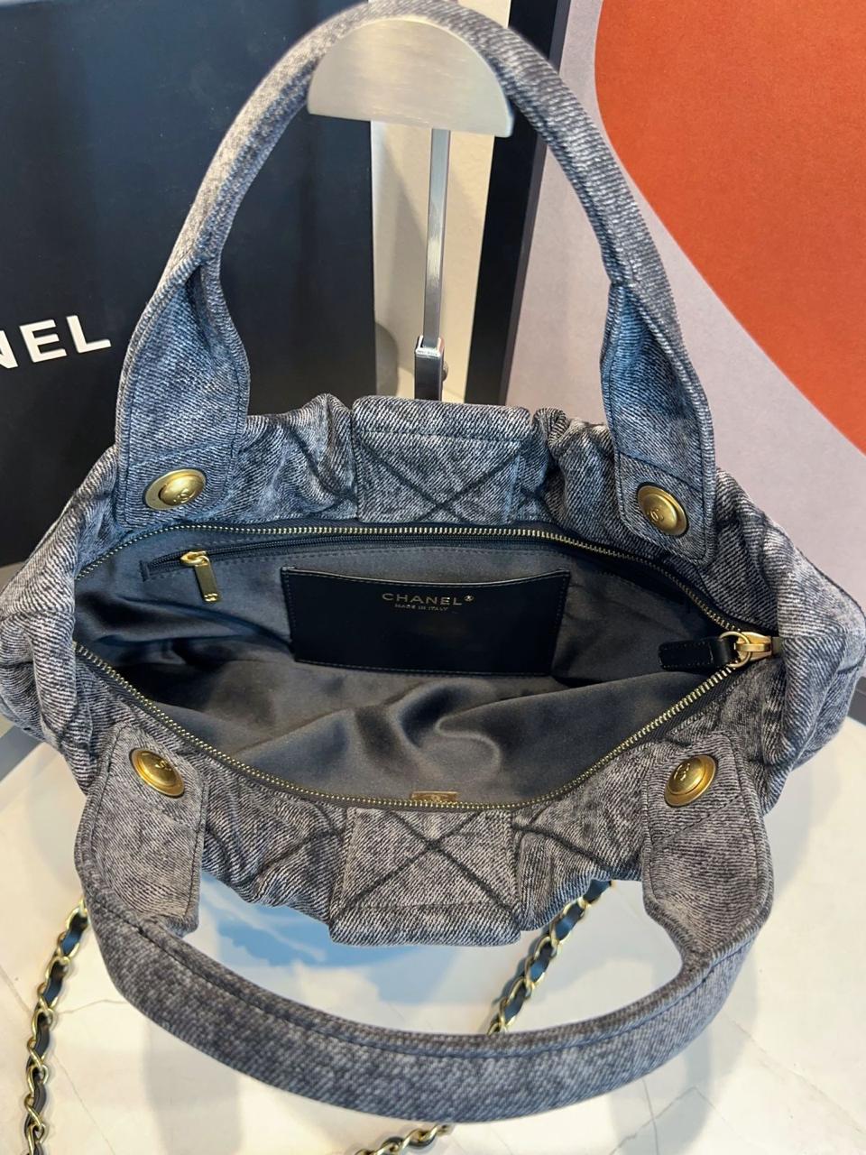 Bolsa Chanel De Laço Jeans - Imagem 18