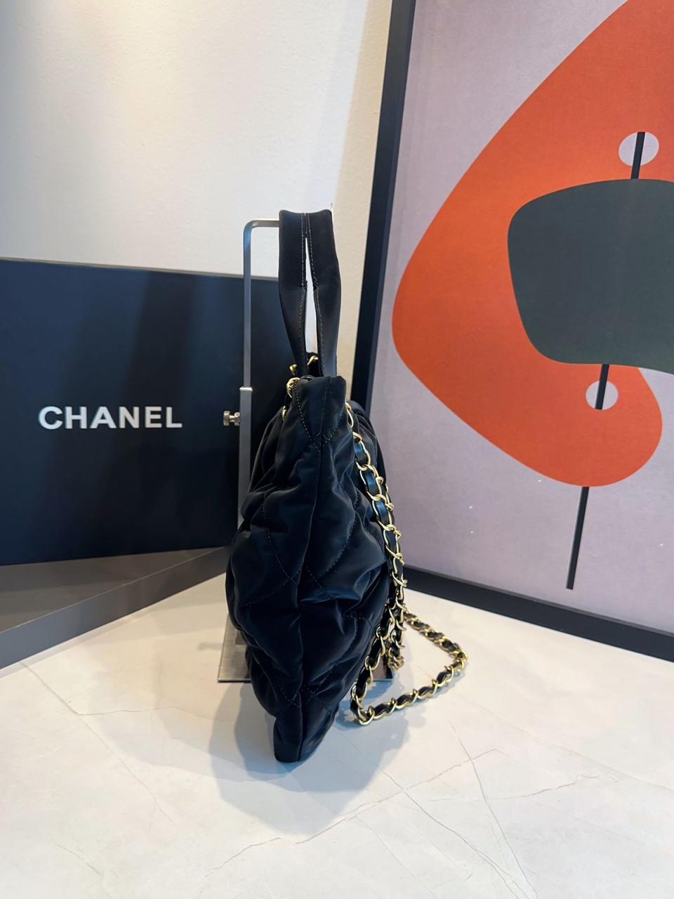 Bolsa Chanel De Laço Veludo - Imagem 6