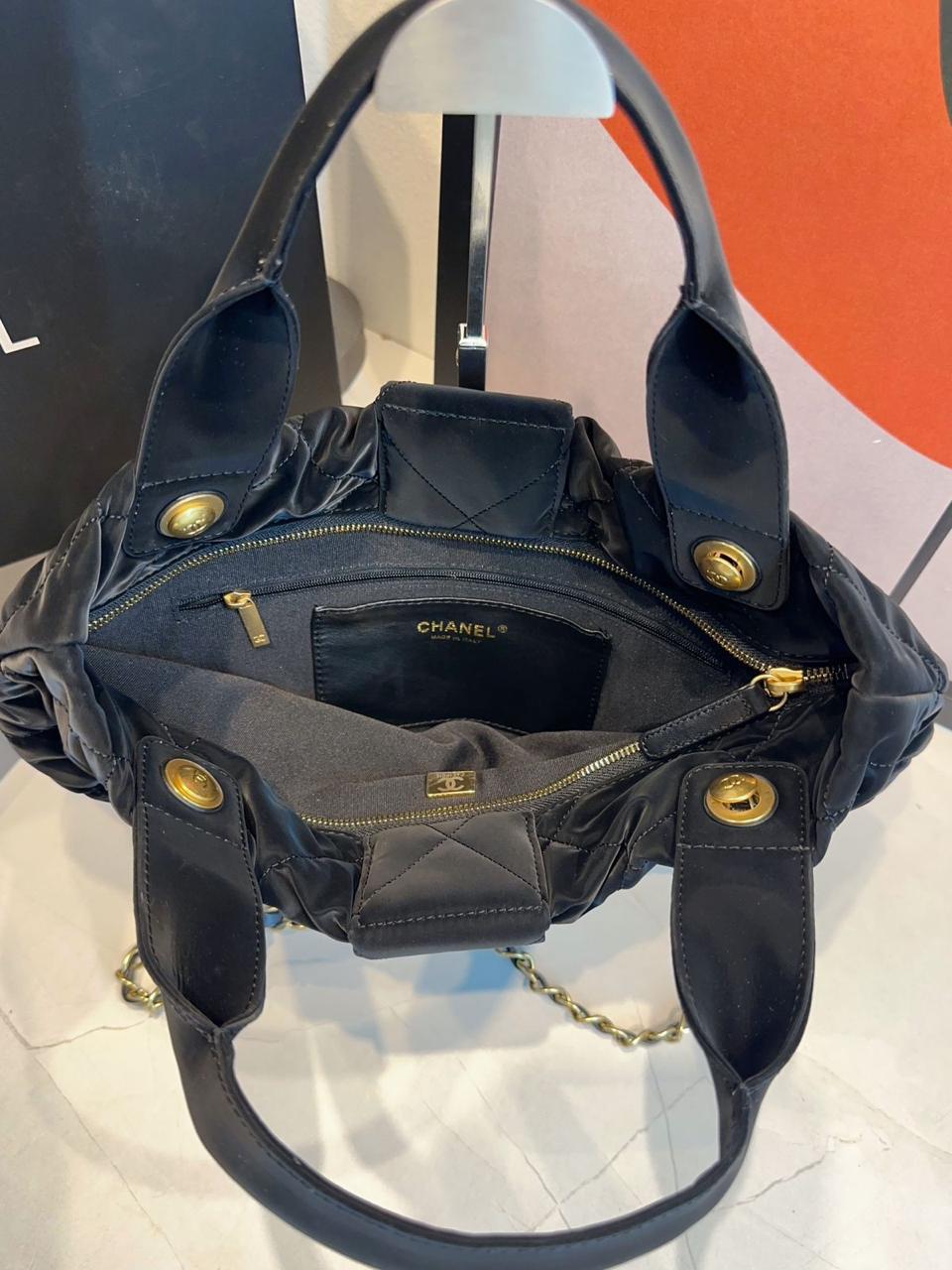 Bolsa Chanel De Laço Veludo - Imagem 8