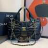 Bolsa Chanel De Laço Couro Média- Preto