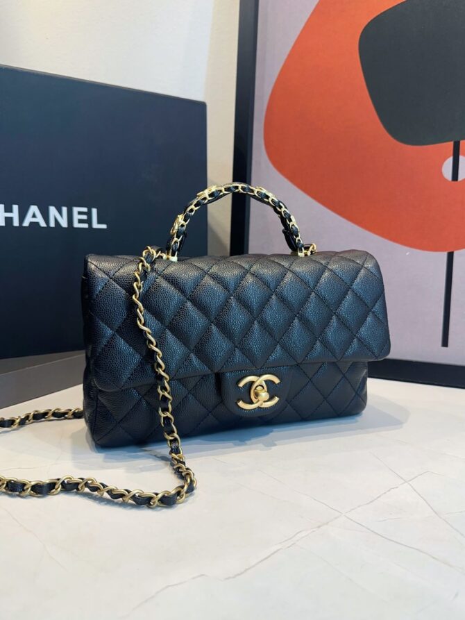 Bolsa Chanel Pequena Com Aba - Imagem 2