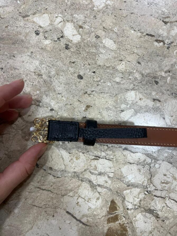 Cinto Loewe Couro 2 CM - Oferta - Imagem 3