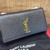 Bolsa YSL Kate Couro Caviar 24cm - Preto/Dourado