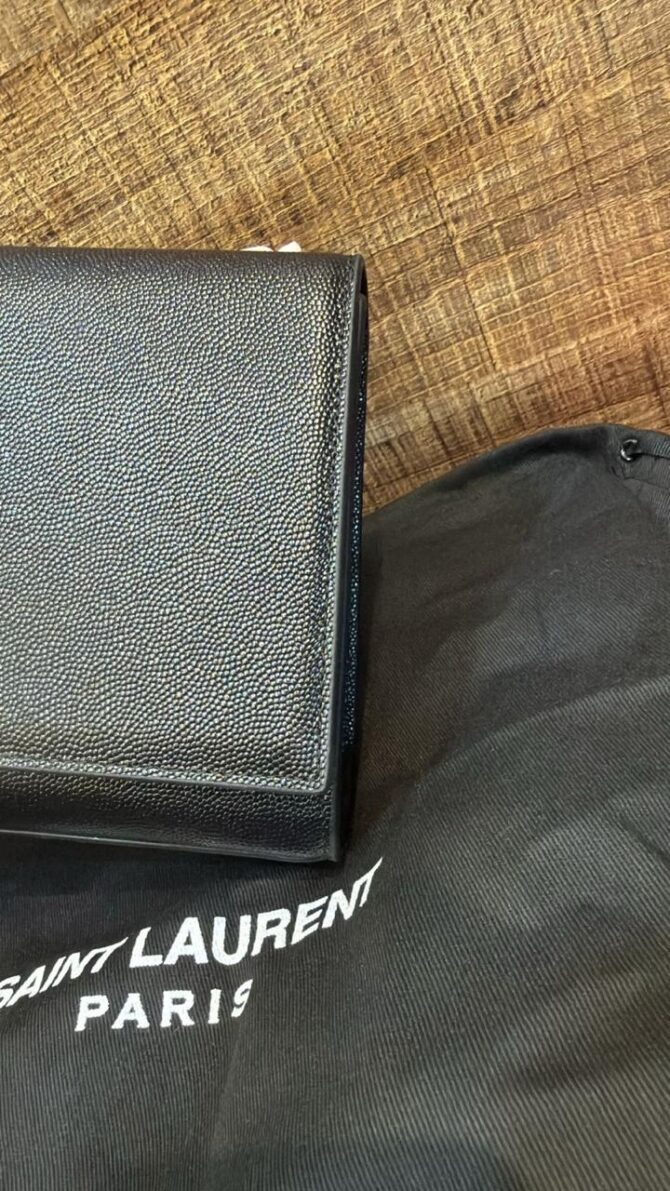 Bolsa YSL Kate Couro Caviar 24cm - Imagem 4