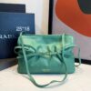 Bolsa Prada Dada Pequena Em Couro - Verde Claro
