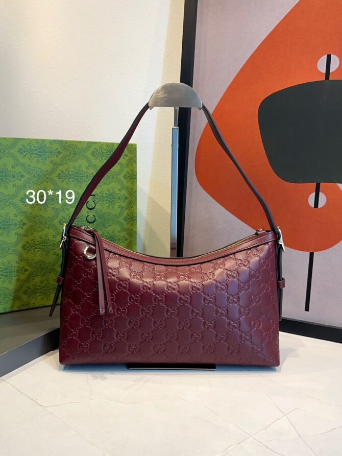 Bolsa Gucci Emblen Média GG