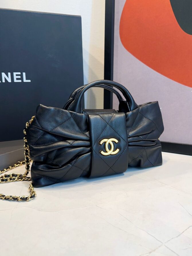 Bolsa Chanel De Laço Mini - Imagem 2