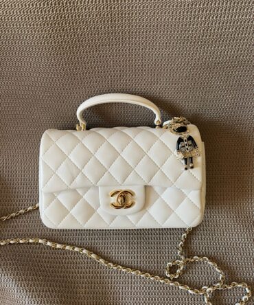 Bolsa Chanel Mini Flap Pingente