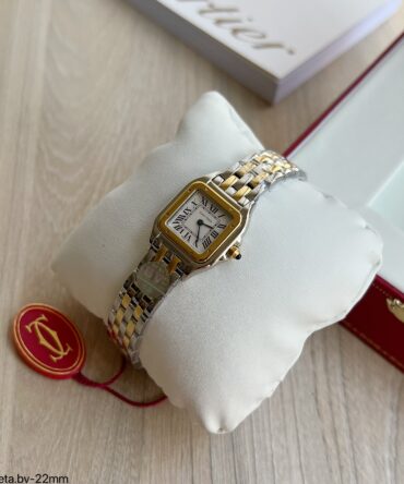 Relógio Cartier Bicolor Caixa Quadrada