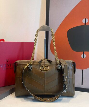 Bolsa Valentino  Panthea Couro Média