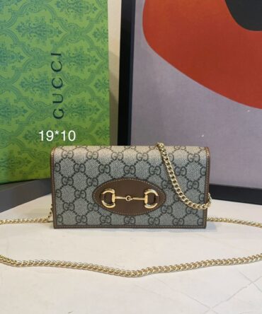 Bolsa Gucci Horsebit 1955 Com Corrente