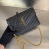 Bolsa YSL Envelope Cassandre -cinza/Dourado