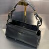 Bolsa Prada Enchainé Couro-Preto