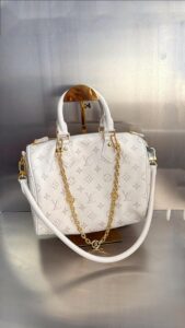 Bolsa LV Speedy Bandoulière Veloz 25- Off white