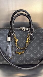 Bolsa LV Speedy Bandoulière Veloz 25-Preto