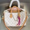 Bolsa LV Speedy Soft Lucky 30- Off White/DOurado