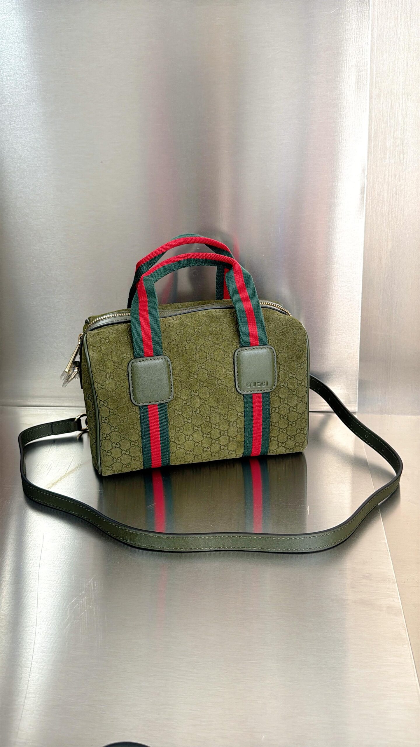 Bolsa Gucci GG Handbag Mini Camurça